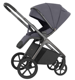 Коляска Carrello Vector 2025 CRL-6551 и автокресло Cybex Aton S2 Moon Black 3 в 1 Ultimate Grey