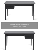 IKEA Письменный стол HEMNES,155*65*74, белый-коричневый, КЫМОР (ХЕМНЭС ИКЕА)