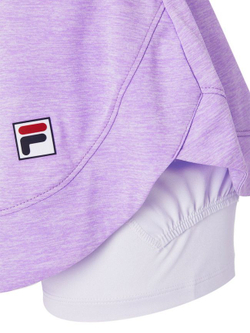Женская Юбка теннисная Fila Skort Julia W - purple melange