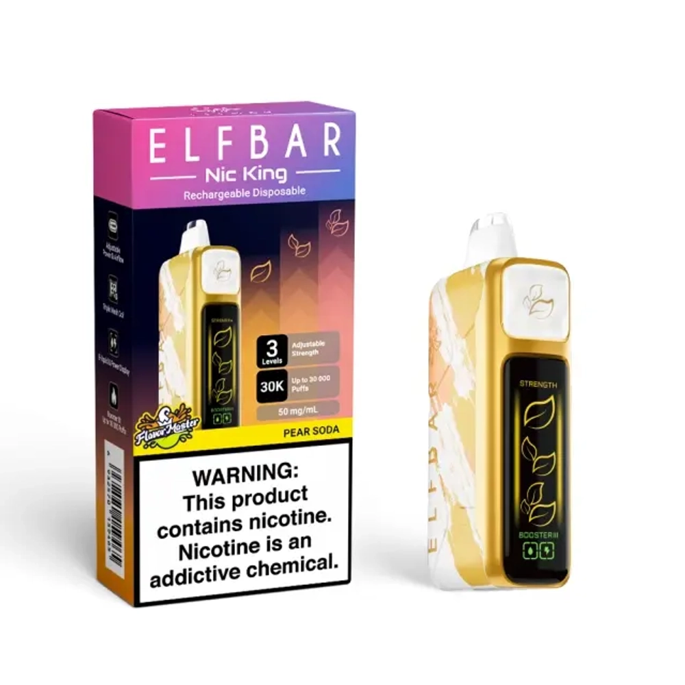 ELF BAR NIC KING 30 - Pear Soda (5%nic)
