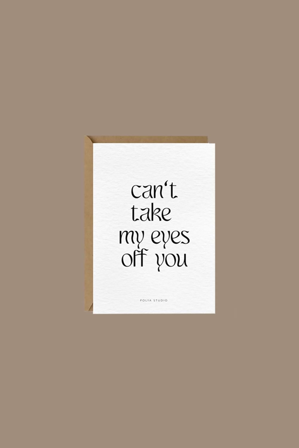 Открытка CANT TAKE OFF