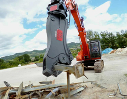 Гидравлические ножницы по металлу на Экскаватор Sany