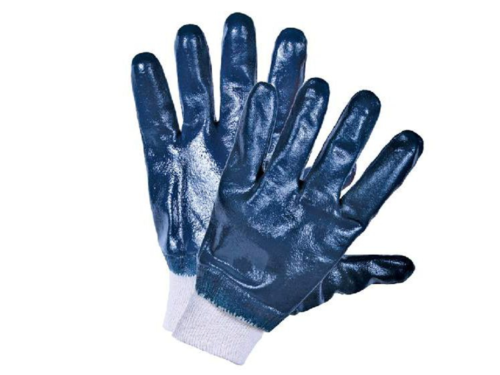 Перчатки нитриловые с манжетой (12шт/уп) (288шт/меш)