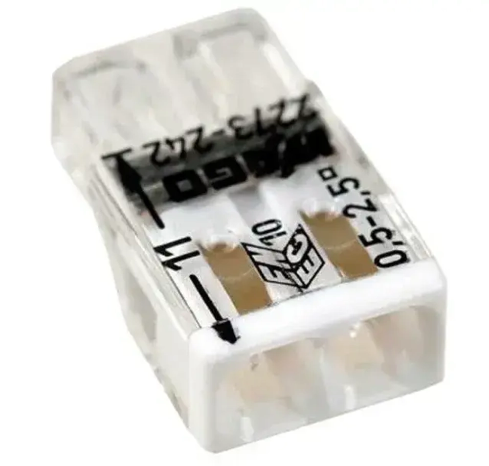 Клемма "WAGO" 2273-242 / 10 шт. с пастой "Alu-Plus"