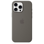 Силиконовый чехол с поддержкой MagSafe Apple Silicone Case для iPhone 16 Pro Max, Stone Gray (Каменно-серый)