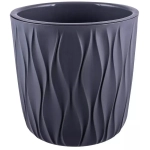 Горшок для цветов с дренажной вставкой Desert 2,3л (d157, h152мм)(серый)