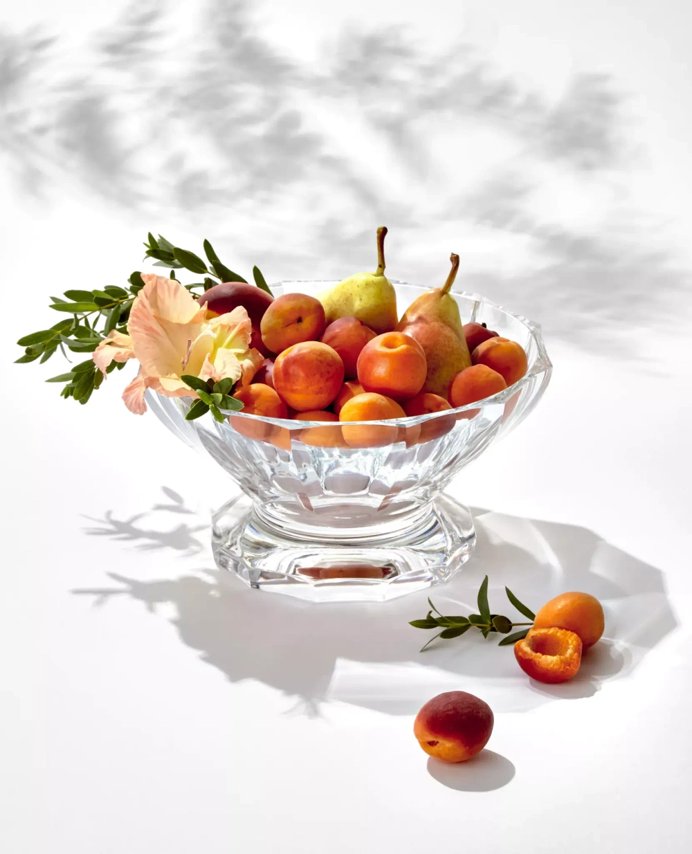 Чаша круглая на ножке Moser Tutti-Frutti, 25.5 см
