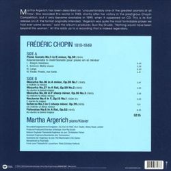 Martha Argerich. Chopin - The Legendary 1965 Recording (LP) Марта Аргерих. Шопен