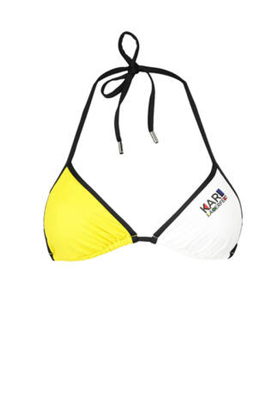 топ бикини bauhaus Karl Lagerfeld Swimwear - белый(KL20WTP29)