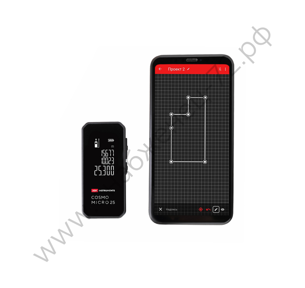 Лазерная рулетка ADA COSMO MICRO 25