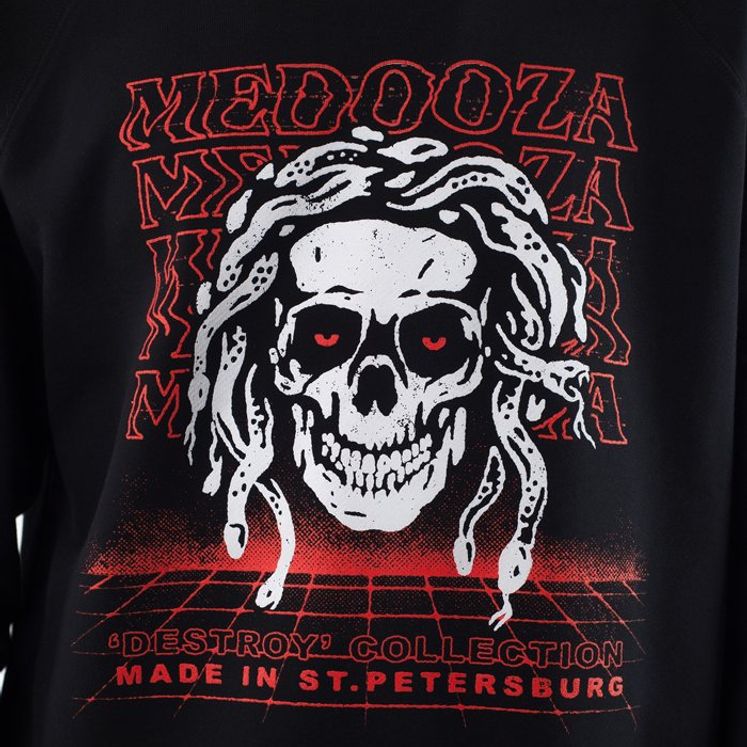 Свитшот MEDOOZA Destroyer, черный
