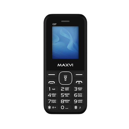 Сотовый телефон Maxvi C27 Black