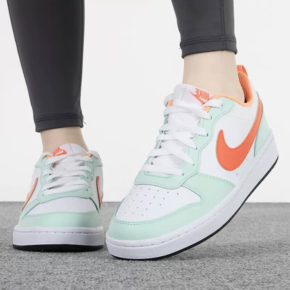 Женские кроссовки Nike Court Borough Low 2 'White Mint Form Orange' FN3687-181