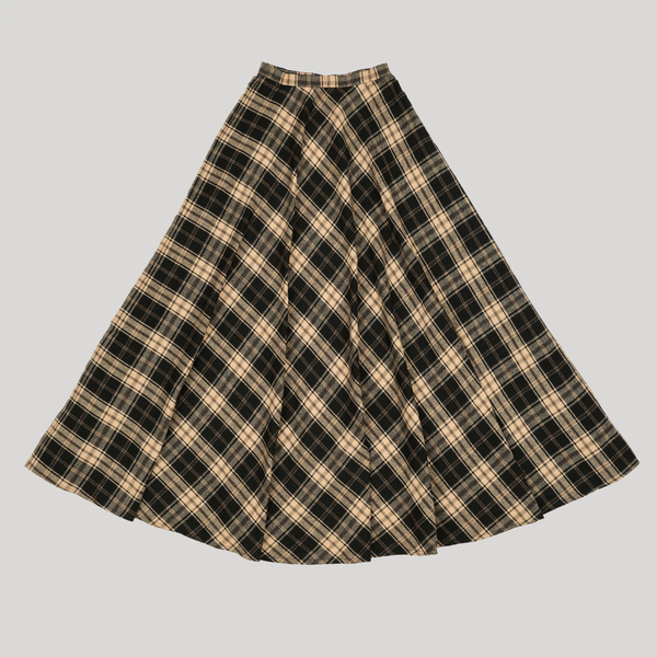 A-line Skirt Black