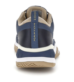 Мужские кроссовки теннисные Lotto Raptor Hyperpulse 100 III SPD - indigo blue/all white/irish beige