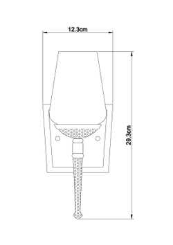 Бра Arte Lamp Stefan A1722AP-1BA