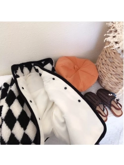 Пальто тедди демисезонное