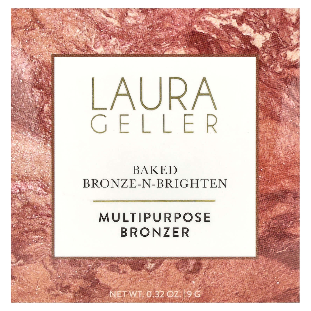 Laura Geller, Baked Bronze-N-Brighten, многоцелевой бронзер, глубокий, 9 г (0,32 унции)
