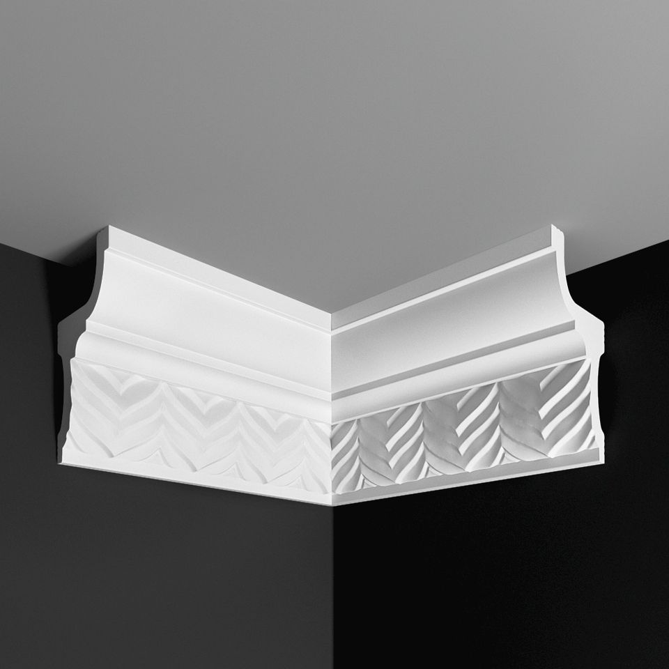 Угол внутренний к плинтусу ДП 28/110