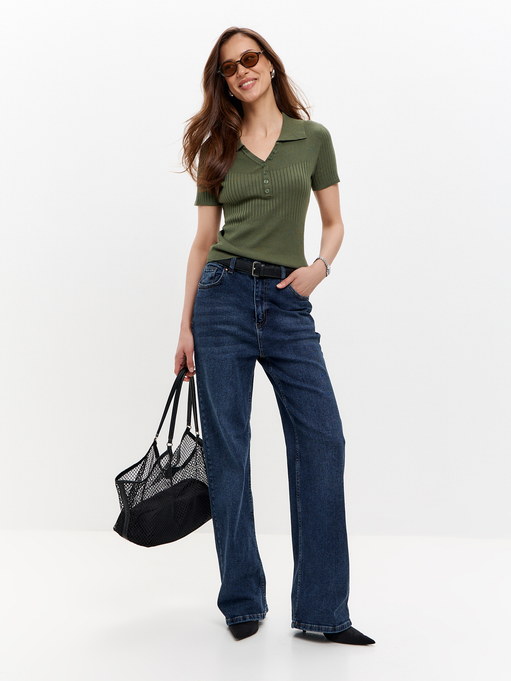 Трикотажный топ