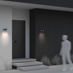 Уличный настенный светильник Outdoor O010WL-02B