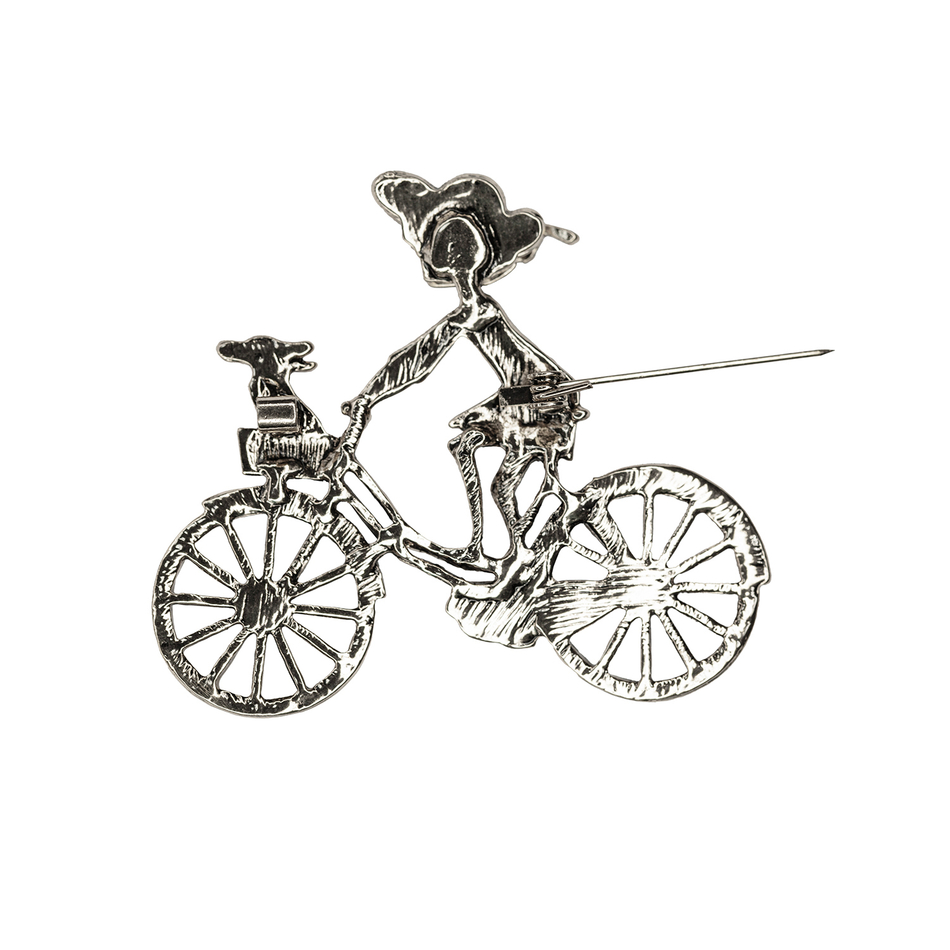 Брошь Shadore Велосипед XZ2294.21 BL/S