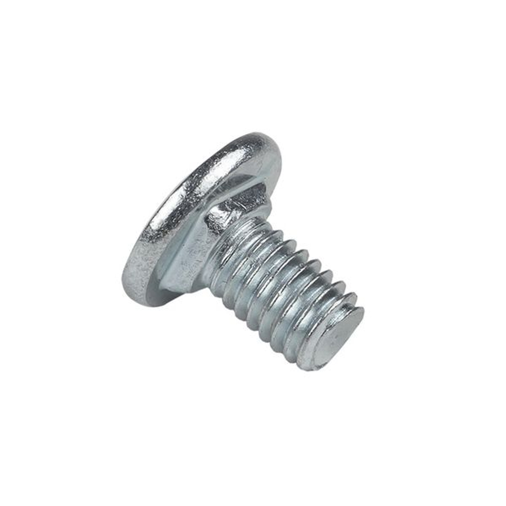 Винт с гладкой головкой и квадратным подголовником М6x10 DIN 603 EKF (100.00 шт.)