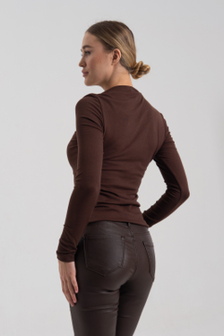 Лонгслив хлопок и вискоза