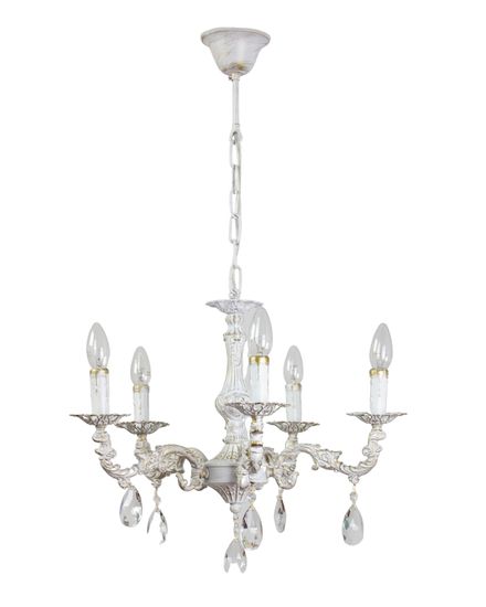 Подвесная люстра Abrasax L.8401-5CREAM/G