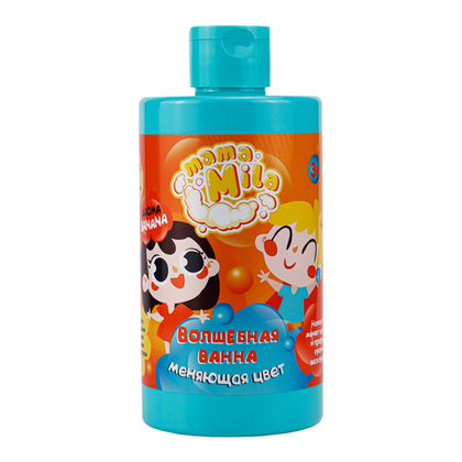 Пена для ванны детская, меняющая цвет, Mama Mila Banana Split 500мл