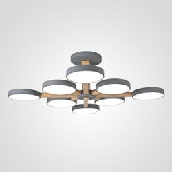 Потолочная Люстра Turna L8 Grey By Imperiumloft