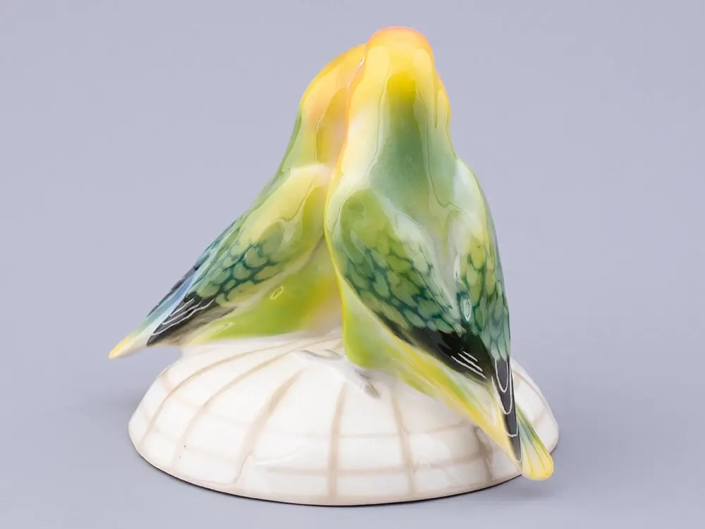 Скульптура форма Неразлучники, рисунок Тропические, арт. 82.47415.00.1