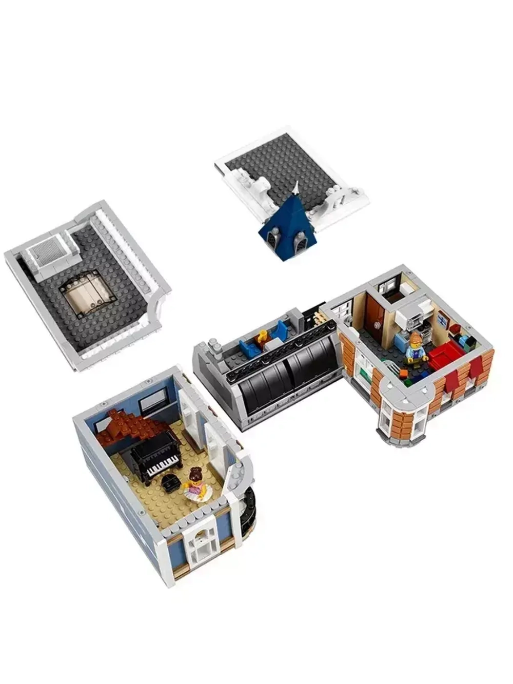 Конструктор Здание Детективное агентство 2350 деталей