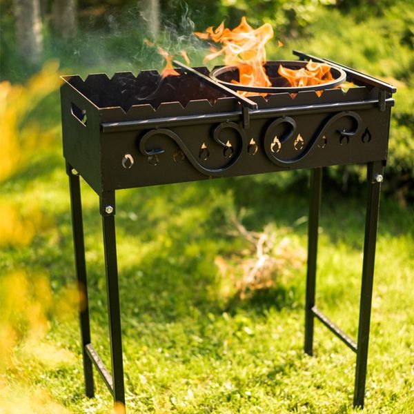 Разборные мангалы: удобство, мобильность и вкус настоящего огня