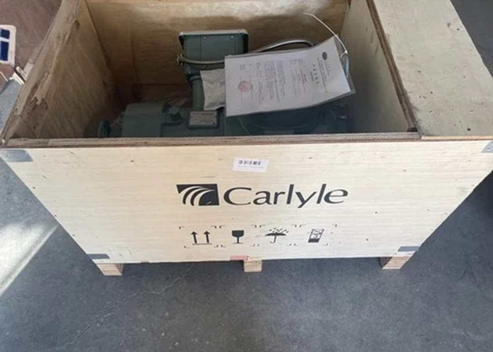 Полугерметичный поршневой компрессор 06D Carrier Carlyle 06DR337 с мощностью 10 л.с.