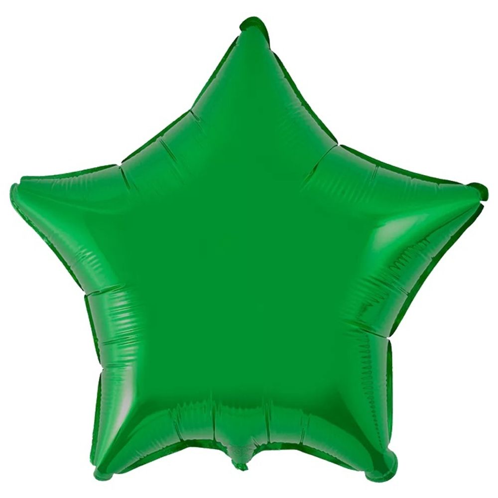 Шар Flexmetal Звезда 18&quot; зелёный #301500VE