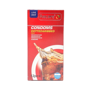 Презервативы ультратонкие с ароматом колы Recare 12 штук