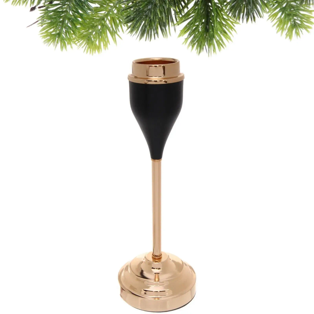 Подсвечник «BLACK HEART» 33*11,5*11,5 см, Черный