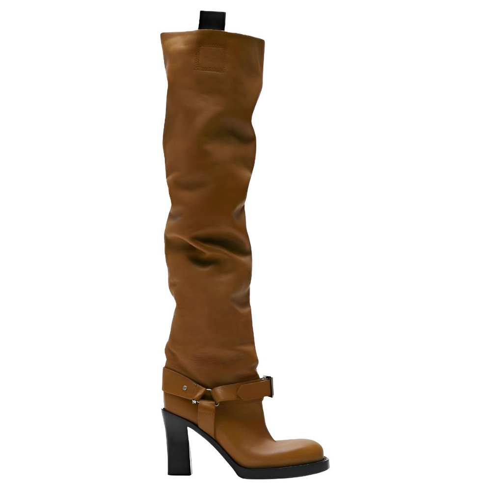 Burberry Over the knee Boots 10cm Women"s Brown