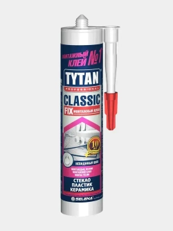 Жидкие гвозди клей прозрачный TYTAN Classic FIX 310мл