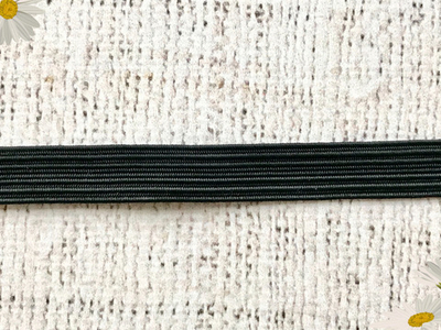 Резинка продежка, пр-во Россия, ш. 1 см, чёрный