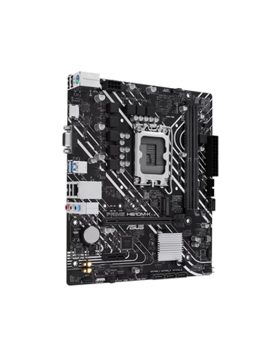 ASUS PRIME H610M-K, LGA1700, H610, 2*DDR5, D-Sub + HDMI, SATA, Audio, Gb LAN, USB 3.2, USB 2.0, COM*1 header (w/o cable),mATX ; 90MB1GA0-M0EAY0