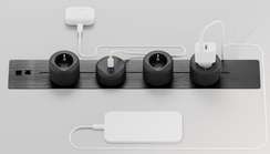 Комплект трек (3 адаптера T6R-B, 1 адаптер T21R-B) SPT-1AB-50-K.K1.N Черный 500*74*41