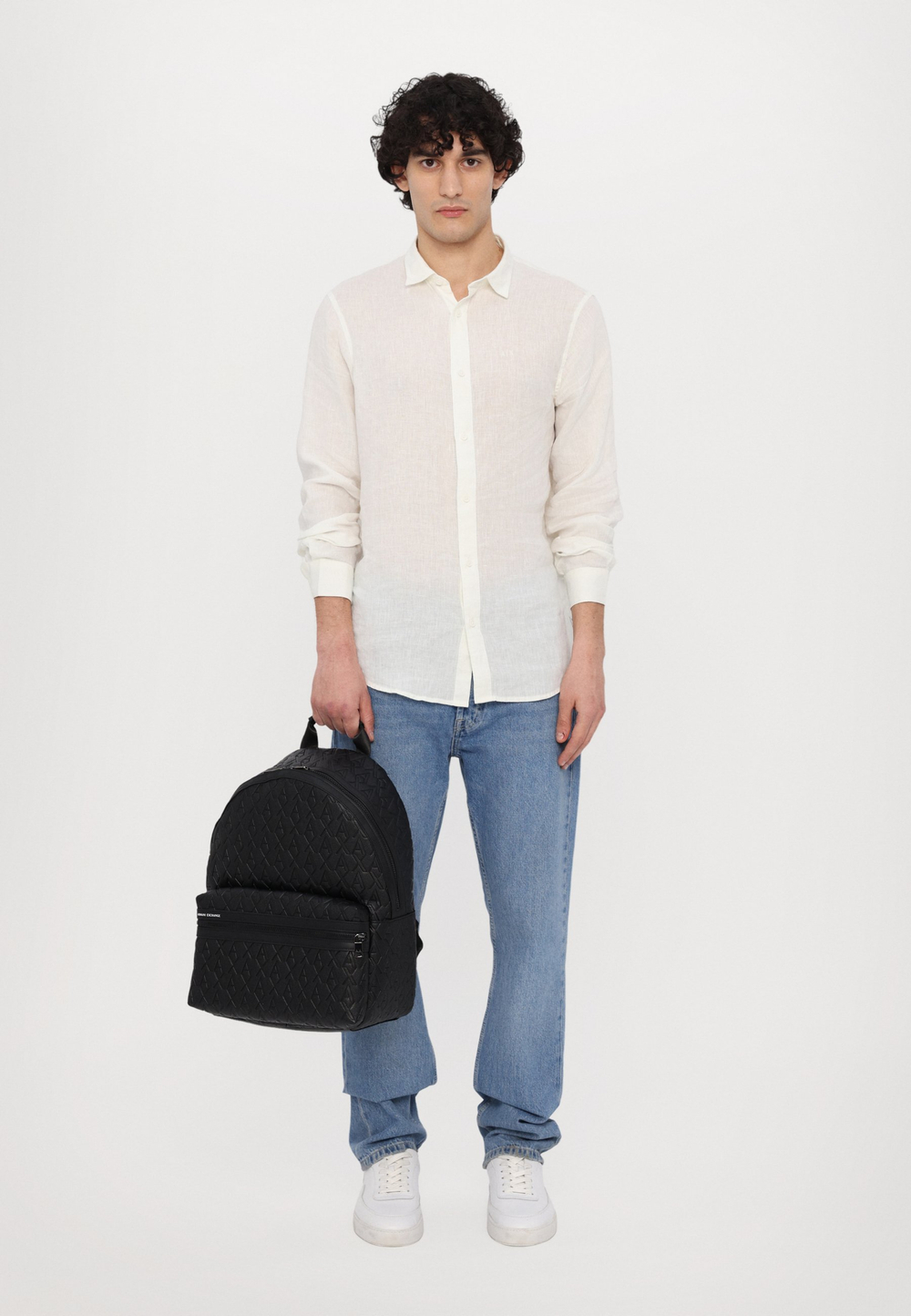 Armani Exchange UNISEX - Рюкзак - Чёрный