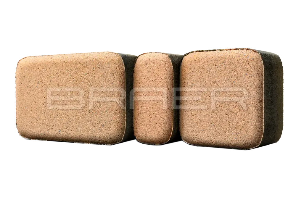 Тротуарная плитка Braer Классико, Медовый, 60 мм
