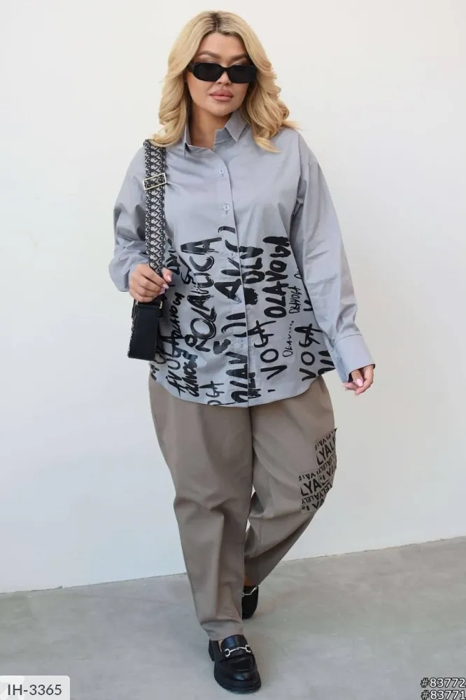 Рубашка IH-3363 Фабрика Моды