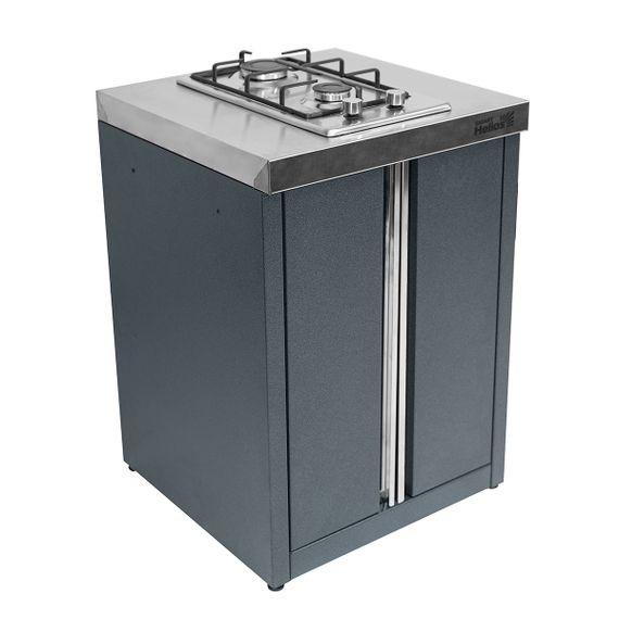 Модуль уличной кухни SMART-600 Шкаф c варочной поверхностью (HS-KU03-SHV600) Helios