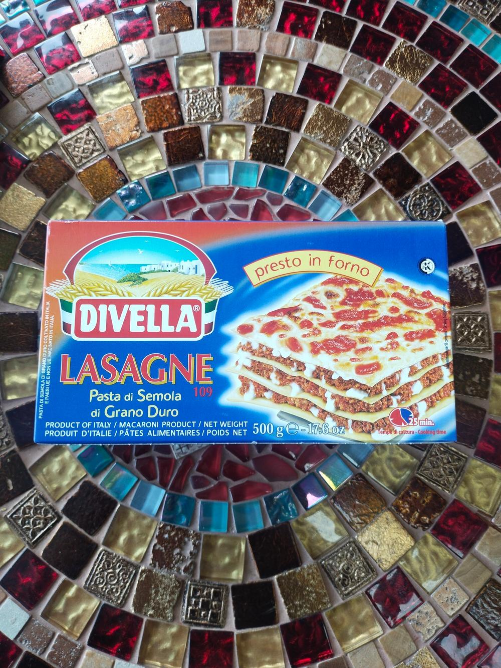 Листы для лазаньи Divella lasagne 500г