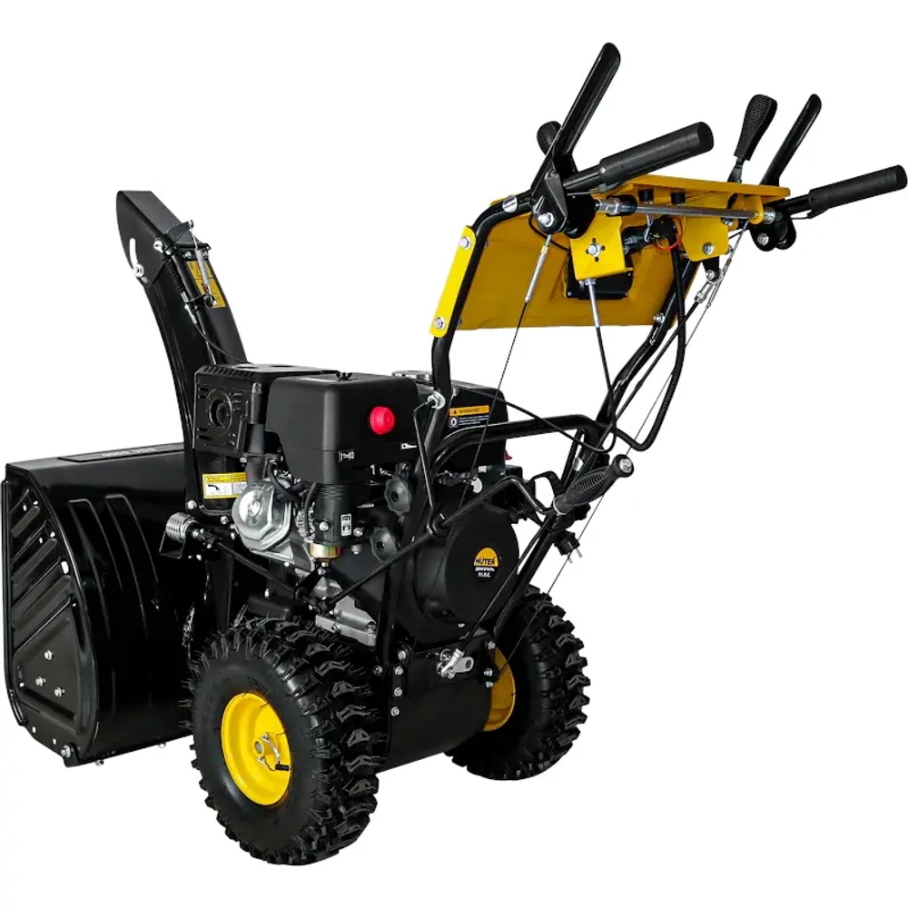 HUTER SGC 8000 снегоуборщик бензиновый 11 л.с. ковш 70 см, выброс 15 м, 6 вперед/2 назад 70/7/18