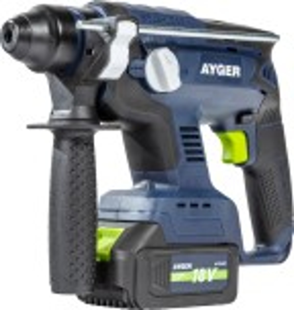 Перфоратор аккумуляторный AYGER  AHA18BL4